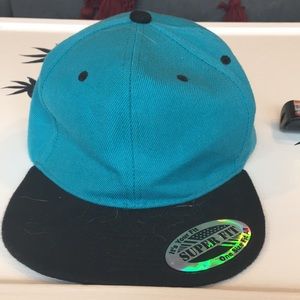 Blank teal SnapBack